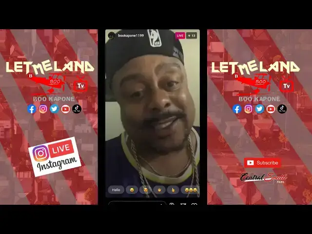'Video thumbnail for Let me land TV IG Live Boo Kapone Reality talk on Never forget where you come from episode 2'