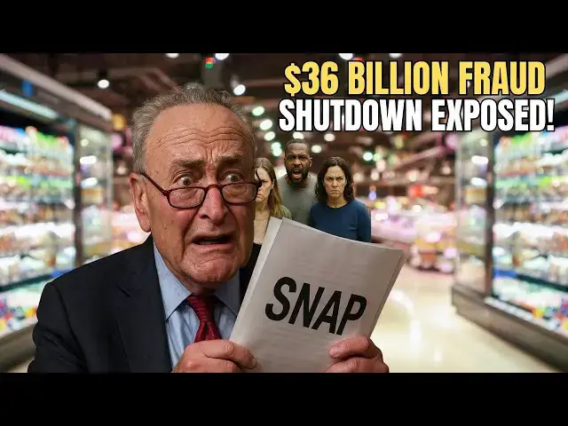 Video thumbnail for Schumer Caught in SNAP Shutdown Scandal