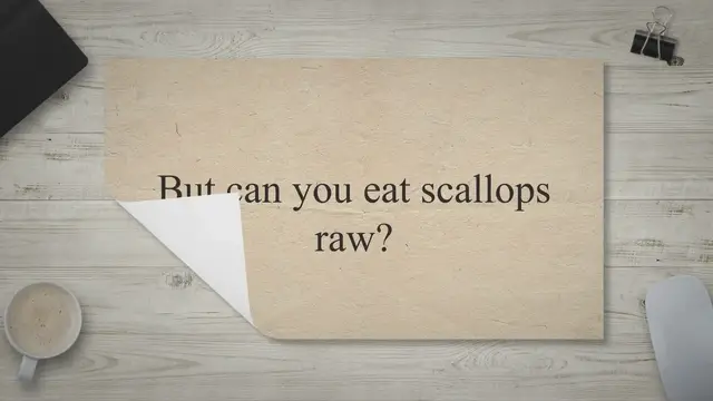 Video thumbnail for Can You Eat Scallops Raw? - Press To Cook