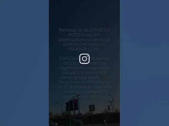 Video thumbnail for ETA do Wielkiej Brytanii  #eta #london #londyn #etalkndyn