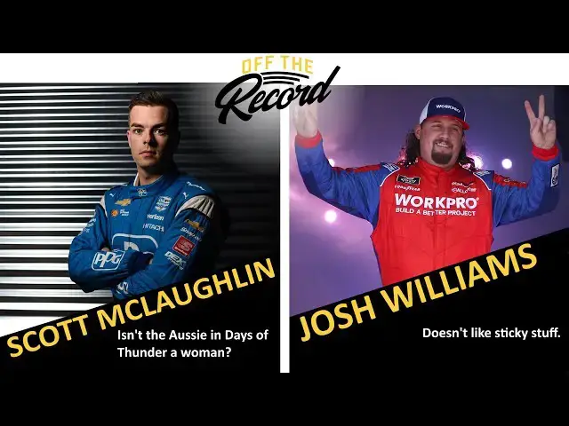 'Video thumbnail for Off the Record: Scott McLaughlin and Josh Williams Join the Show!'