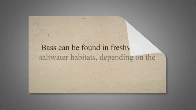 Video thumbnail for Can You Eat Bass? - Press To Cook