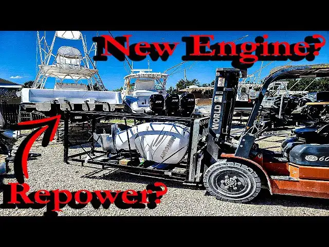 Video thumbnail for Is A NEW Boat ENGINE Worth It? Re-Power COST & Process!