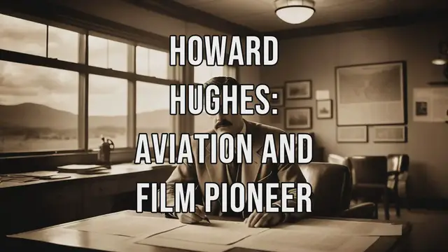 Video thumbnail for Howard Hughes Aviation and Film Pioneer