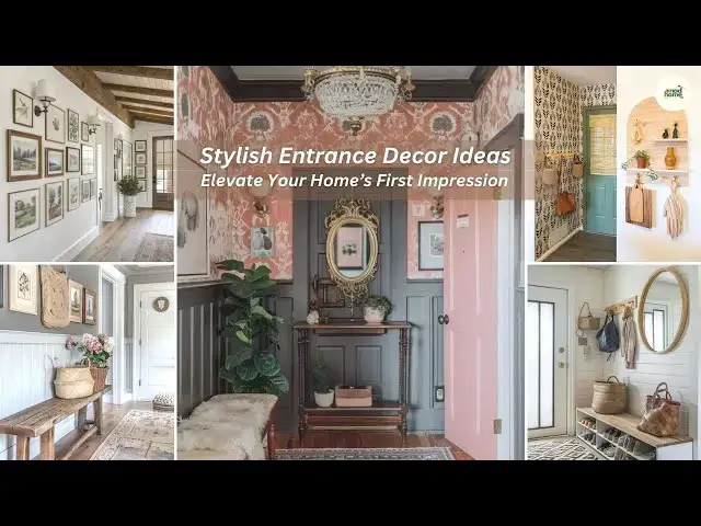 'Video thumbnail for Entryway Home decor Designs | Stylish & Functional Entryway Decor Ideas'