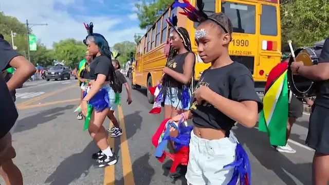 Video thumbnail for NYPD increases security ahead of West Indian Day celebrations in Brooklyn