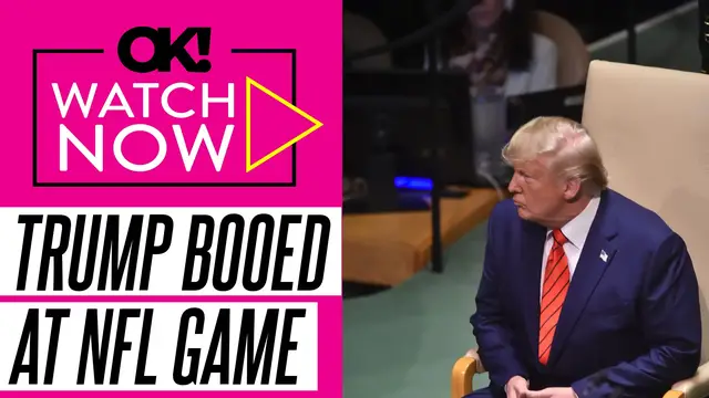 'Video thumbnail for Donald Trump Booed at Commanders NFL Game After Demanding Stadium Is Named After Him'