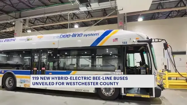 Video thumbnail for 116 new hybrid-electric buses join Bee-line bus fleet in Westchester