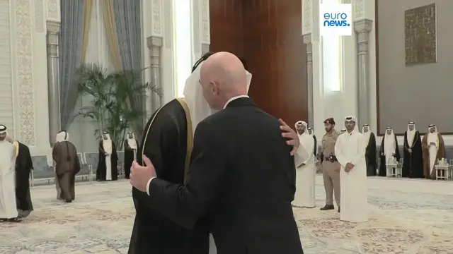 Video thumbnail for More world leaders arrive in Doha to honour Qatar's former emir