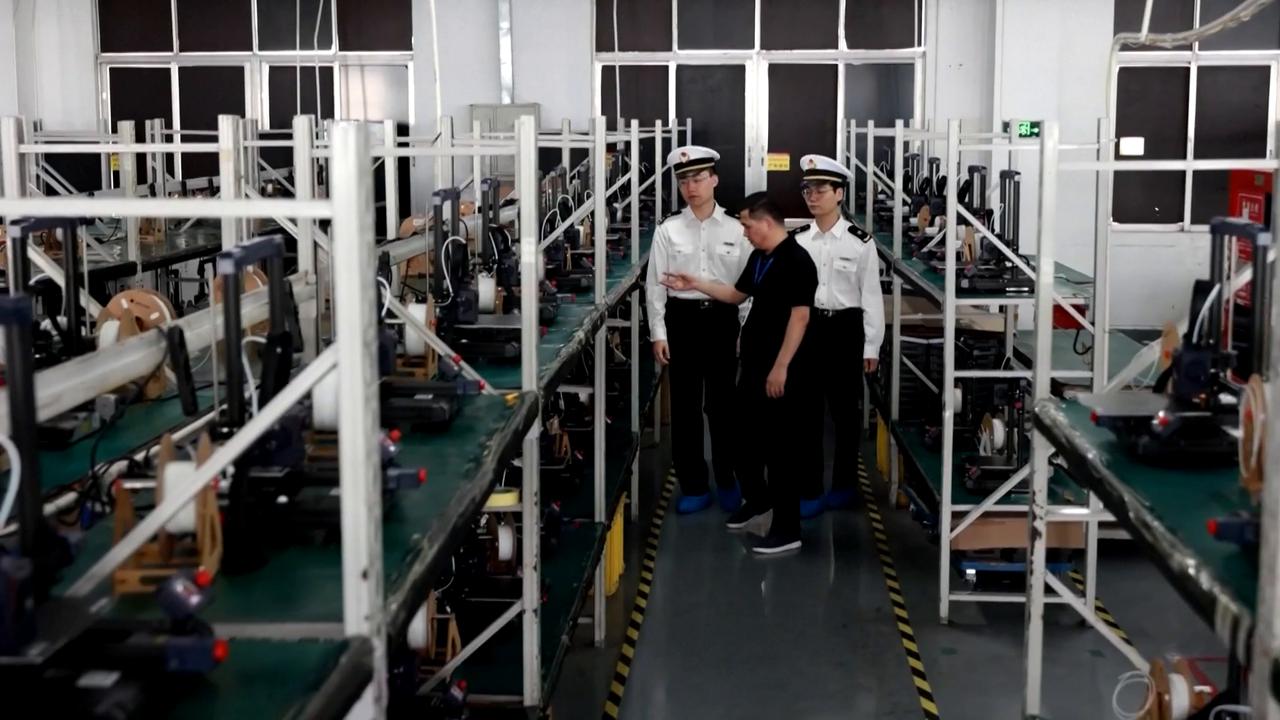 Video thumbnail for China: China’s 3D printing sector enters new development phase as it moves out of labs.