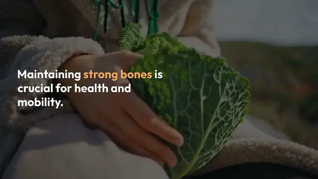 Video thumbnail for Nutrients for Strong Bones