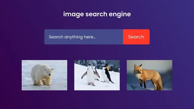 Video thumbnail for How To Create Image Search Engine Using HTML CSS and JavaScript