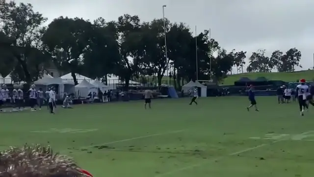 Video thumbnail for law nation sports: dallas cowboys training camp highlights day 2