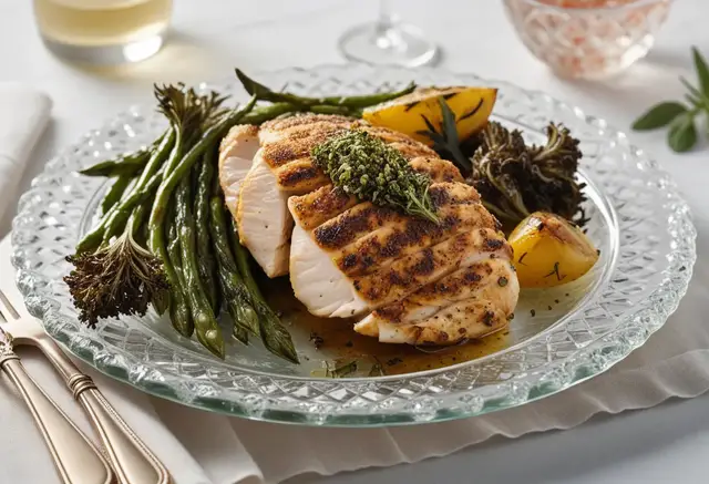 Video thumbnail for Grilled Herb-Crusted Chicken Breast