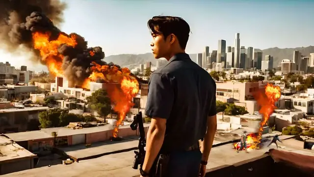 'Video thumbnail for Roof Top Koreans : How Koreans AVENGED LA In The 1992 Riots'