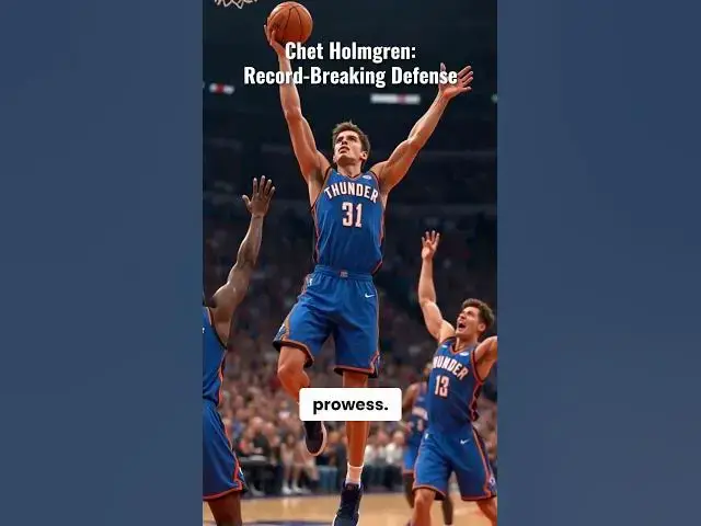 'Video thumbnail for Oklahoma City Thunder Clinch 2025 NBA Championship'