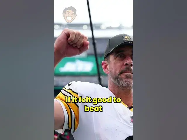'Video thumbnail for 🔥 Aaron Rodgers’ Steelers Debut: Took It Personal vs. the Jets 🔥'
