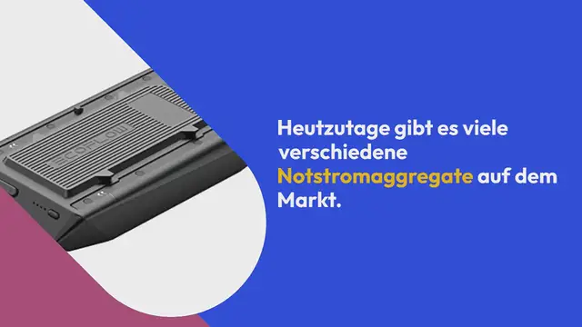 Video thumbnail for Die 7 besten Notstromaggregate Test 2024