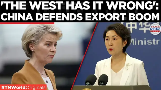 Video thumbnail for 'INCONSISTENT WITH FACTS': China Hits Back At West Over Manufacturing Claims | Times Now World