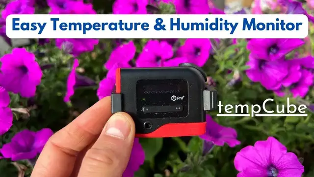 Video thumbnail for tempCube - Temperature & Humidity Monitoring System - Greenhouses, Plant Rooms - Affordable, Easy