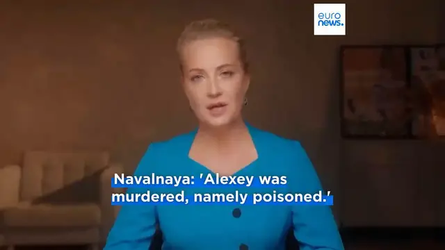 'Video thumbnail for Lab tests show opposition leader Alexei Navalny poisoned in Russian prison, widow says'
