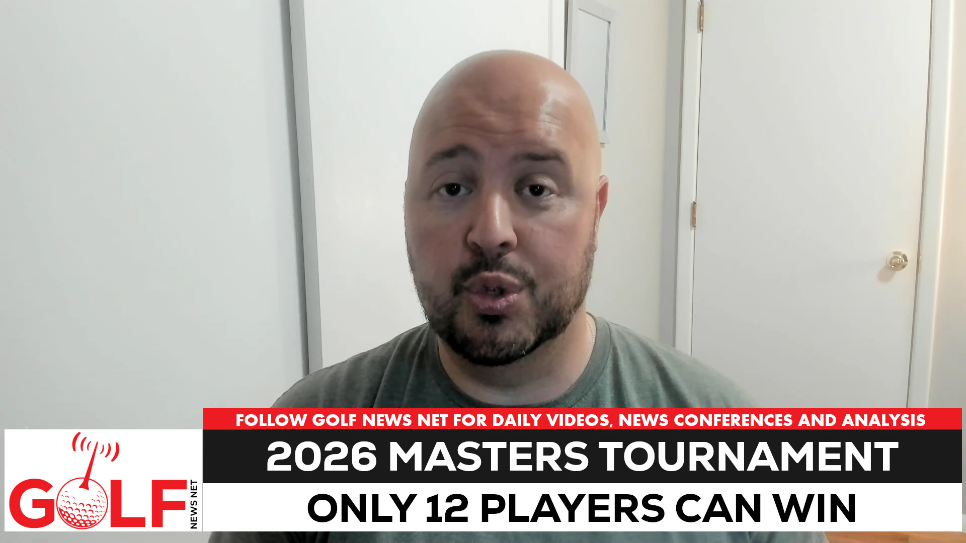 Video thumbnail for There are just 12 players who can win the 2026 Masters