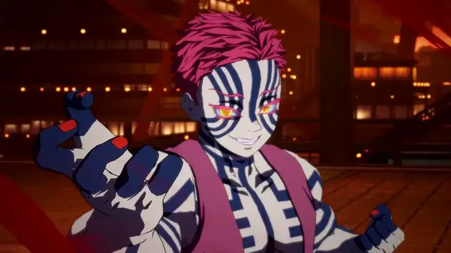 Video thumbnail for Demon Slayer - Kimetsu no Yaiba - The Hinokami Chronicles 2 - Official Akaza Character Trailer