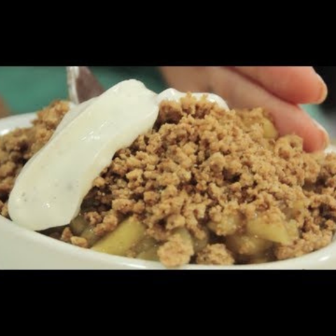 Video thumbnail for Apple Crumble-How to and Recipe | Byron Talbott