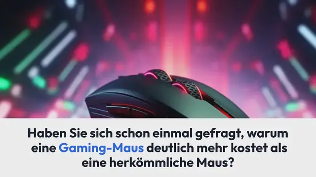Video thumbnail for Gaming Maus unter 30 Euro Test 2024