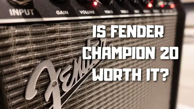 Video thumbnail for Is Fender Champion 20 Combo Worth It? Review & Sound Demo