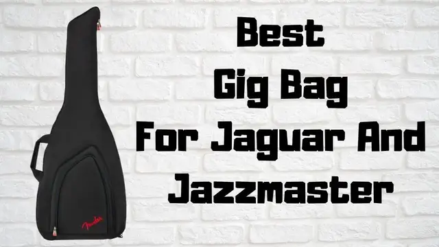 Video thumbnail for Fender FEJ-610 Gig Bag - Best Soft Case For Jaguar & Jazzmaster Electric Guitar?