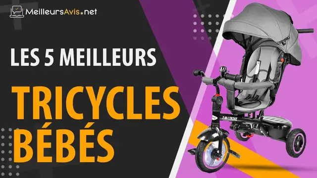 Video thumbnail for ⭐️ MEILLEUR TRICYCLE BÉBÉ - Avis & Guide d'achat (Comparatif 2021)
