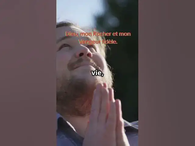 'Video thumbnail for Vive l'Éternel, et béni soit mon rocher! Que le Dieu de mon salut soit exalté.'