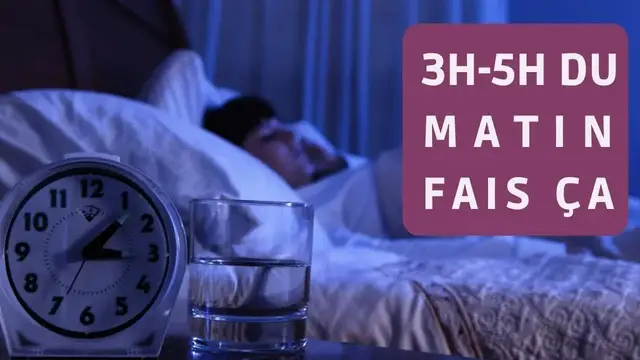 Video thumbnail for Souvent Réveillé entre 3h et 5h du matin ?