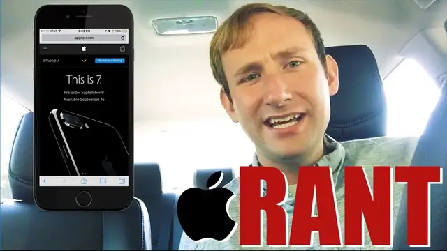 Video thumbnail for IPHONE 7 RANT | WHY APPLE SUCKS