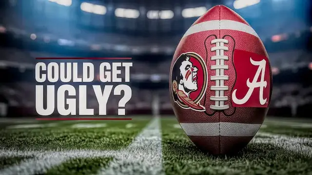 'Video thumbnail for Florida State Concerned? Why FSU vs Bama Could Get Ugly Fast'