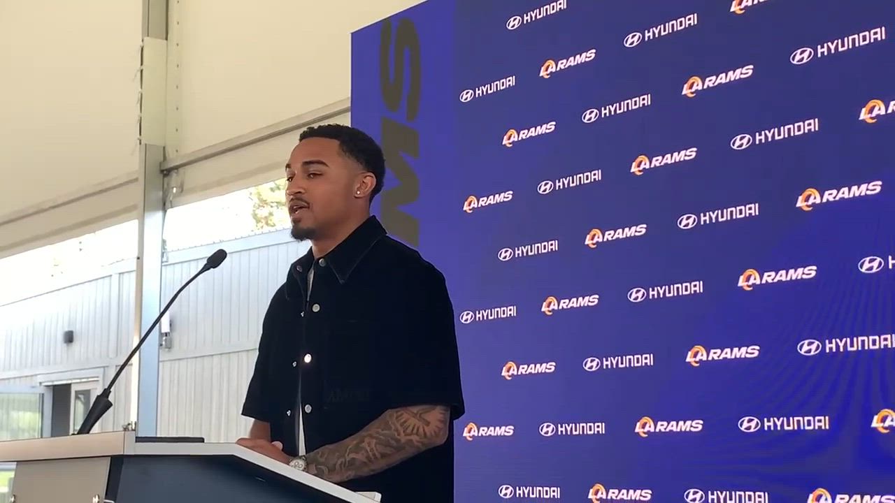 Video thumbnail for Rams DB Trent McDuffie on Quentin Lake, Sean McVay, Reuniting with Jalen Watson