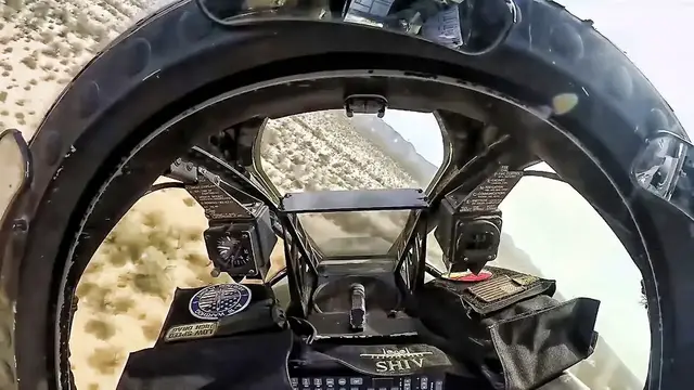 Video thumbnail for A-10C Warthog In-Flight Maneuvering • Cockpit Pilot View