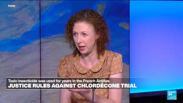Video thumbnail for French court refuses trial on use of toxic insecticide in French West Indies