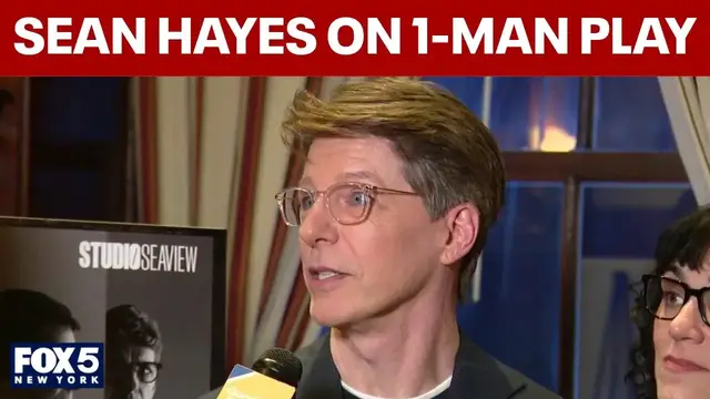 Video thumbnail for Sean Hayes on 1-man play 'The Unknown'