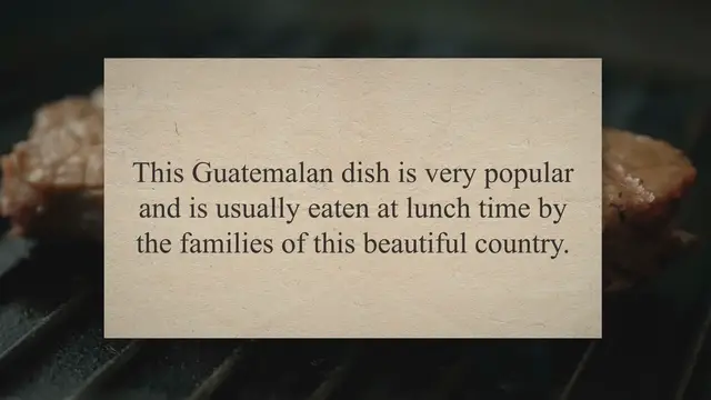 'Video thumbnail for The best Guatemalan red beans with chicharron (pork rinds)'