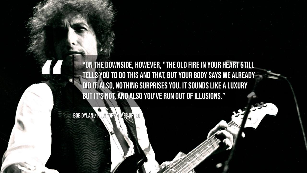 Video thumbnail for Bob Dylan shares advice on turning 80 to mark Donald Trump's birthday.