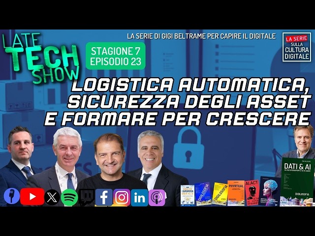 Video thumbnail for Logistica automatica, sicurezza degli asset, formazione e crescita - S07e23