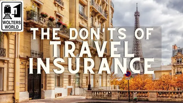 'Video thumbnail for The Don'ts of Travel Insurance - Watch Before You Travel'