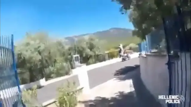 Video thumbnail for Greece: Evacuations continue as wildfires burn near Athens.