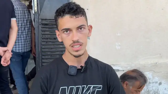 Video thumbnail for Israeli strike destroys home in Deir al-Balah, killing Palestinian couple (2).
