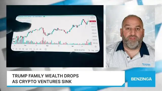 Video thumbnail for Trump Family Wealth Drops As Crypto Ventures Sink