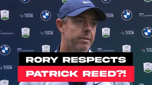 Video thumbnail for Rory McIlroy respects Patrick Reed's post-LIV Golf return