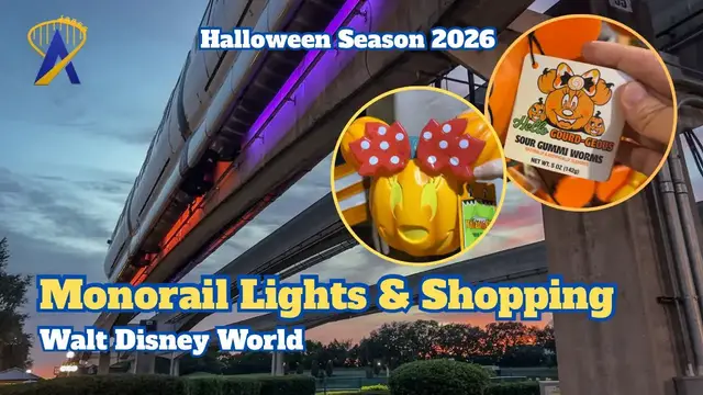 Video thumbnail for Halloween Lights on the Monorail and Seasonal Shopping at the Contemporary Resort