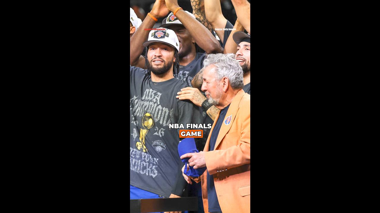Video thumbnail for Jalen Brunson Joins Michael Jordan in NBA Finals History, Wins Finals MVP